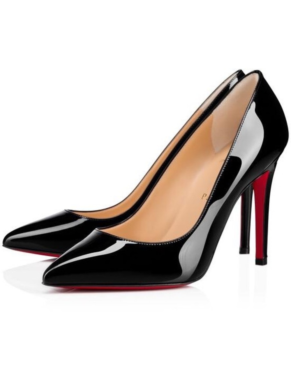 Christian Louboutin - Pigalle 100mm Black Patent Leather
